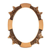 Cornice Portafoto Ovale In Ottone 13x18cm